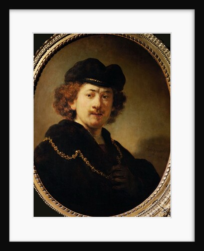 Self-Portrait with Beret and Gold Chain, 1633 by Anonymous