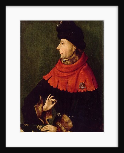 Portrait of John the Fearless, Duke of Burgundy, ca 1404 by Anonymous