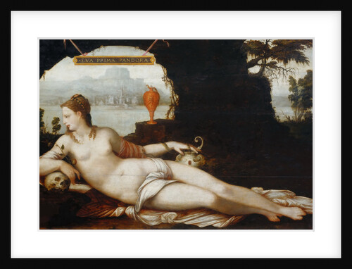 Eva Prima Pandora (Eve, First Pandora), c. 1550 by Anonymous