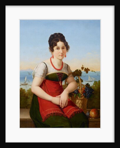 Portrait of an Italian woman, 1818 by Anonymous