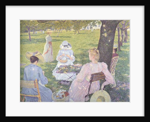 In July - before noon or The orchard, 1890 by Anonymous