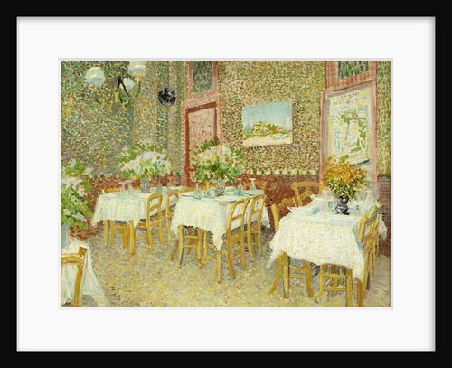 Interior of a Restaurant, 1887 by Anonymous