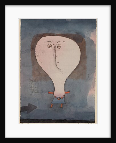 Fright of a Girl, 1922 by Anonymous