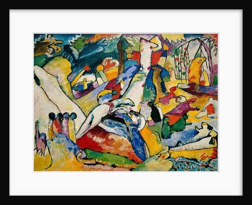 Sketch for ?Composition II? 1909-1910 by Anonymous