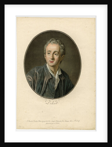Portrait of Denis Diderot, 1793 by Anonymous