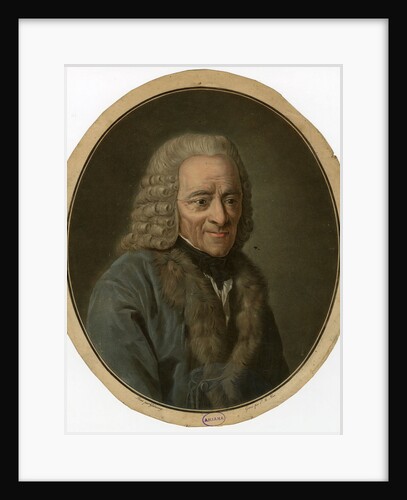 Portrait of Francois Marie Arouet de Voltaire, 1791 by Anonymous
