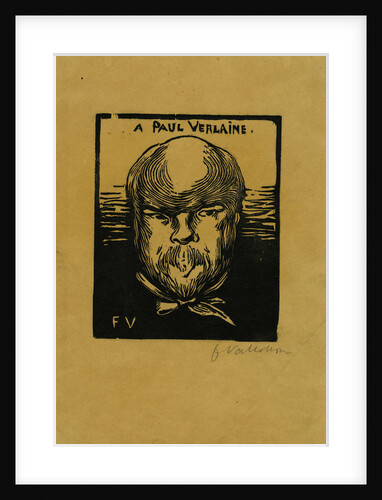 Paul Verlaine, 1891 by Anonymous