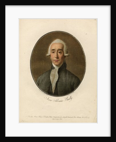 Portrait of Jean Sylvain Bailly, 1795 by Anonymous