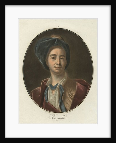 Portrait of the author Bernard le Bovier de Fontenelle, 1797 by Anonymous