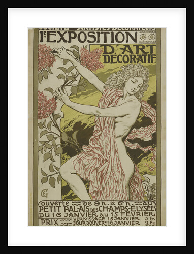 Première exposition dart décoratif au Petit Palais, 1901 by Anonymous