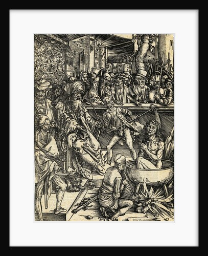 The martyrdom of Saint John by Anonymous