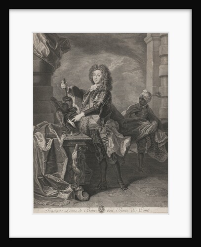 Portrait of Louis François de Bourbon, Prince of Conti, 1738 by Anonymous