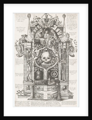 The Triumphal Arch of Death, Between 1635 and 1660 by Anonymous