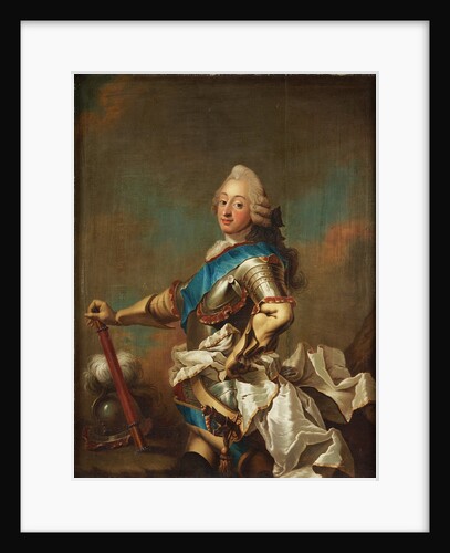 Portrait of Frederik V of Denmark, Mid of the 18th cen by Anonymous