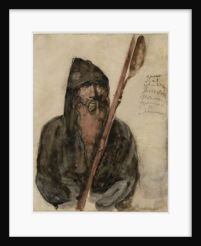 Costume Design for Feodor Chaliapin in the opera Rogneda by Alexander Serov, 1897 by Anonymous