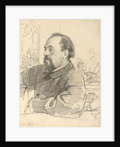 Portrait of Savva Ivanovich Mamontov, 1879 by Anonymous