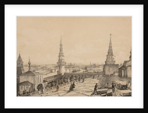 View of Moscow from the Kremlin, 1844 by Anonymous