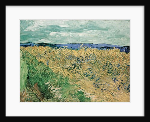 Wheatfield With Cornflowers, 1890 by Anonymous
