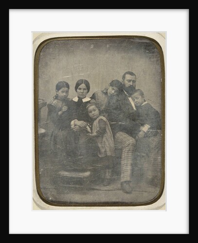 Jean-François Millet and his Family, 1854 by Anonymous