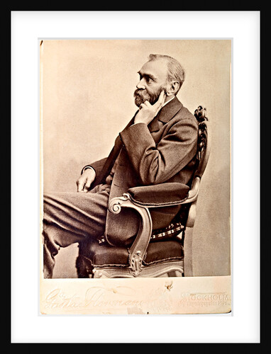 Alfred Nobel, 1870s-1880s by Anonymous