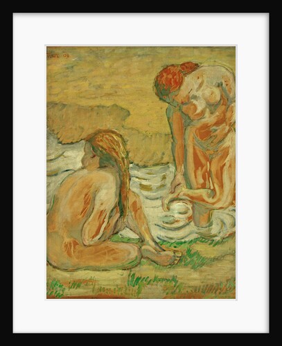 Two Bathing Women (Composition with Nudes II), 1909 by Anonymous