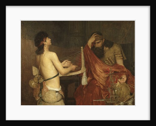David and Saul, 1878 by Anonymous