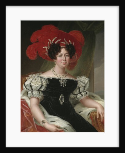 Portrait of Desideria, Queen of Sweden and Norway, 1830 by Anonymous