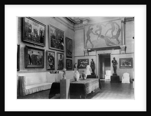 Pink dining room (known as the Matisse Room) in Shchukins house, 1913-1914 by Anonymous