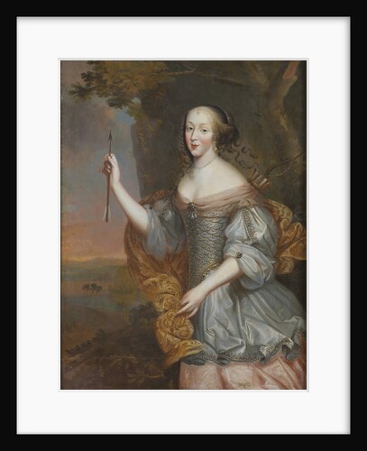 Portrait of Élisabeth Marguerite dOrléans, Duchess of Alençon and Angoulême by Anonymous