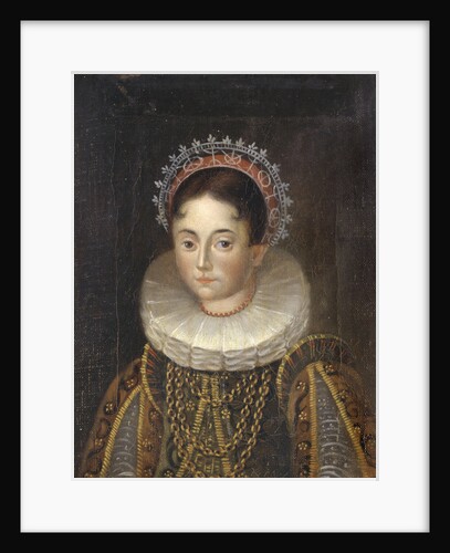 Portrait of Princess Elizabeth of Sweden, Duchess of Mecklenburg by Anonymous