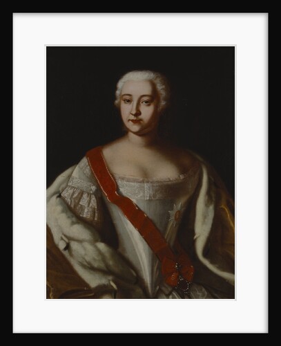 Portrait of Empress Elizabeth of Russia by Anonymous