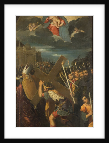 Emperor Heraclius returns the True Cross to Jerusalem by Anonymous