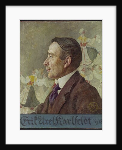 Portrait of the poet Erik Axel Karlfeldt, 1918 by Anonymous