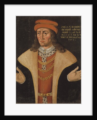 Portrait of Eric of Pomerania, King of Denmark, Norway and Sweden by Anonymous