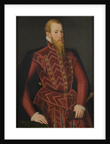 Portrait of King Eric XIV of Sweden by Anonymous