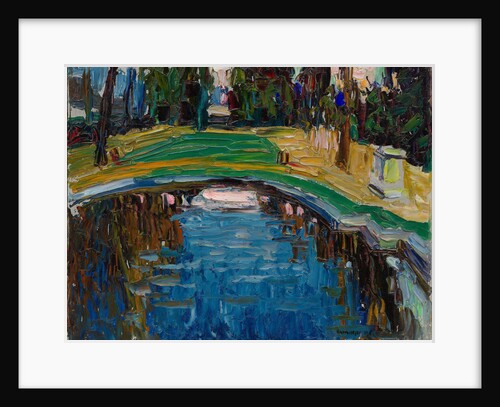 Pond in the Park, c. 1906 by Anonymous