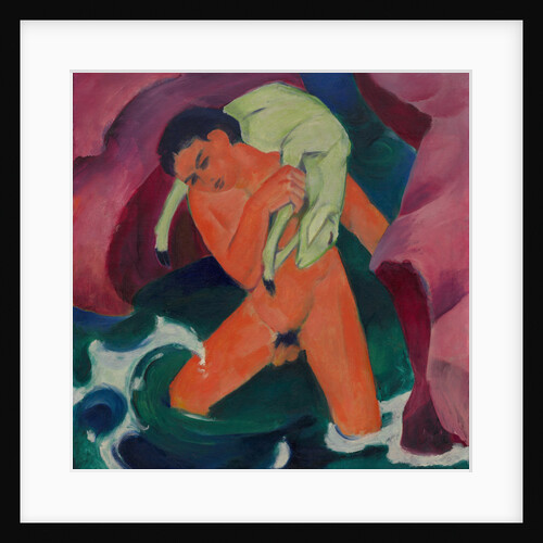 Young Boy with a Lamb (The Good Shepherd), 1911 by Anonymous