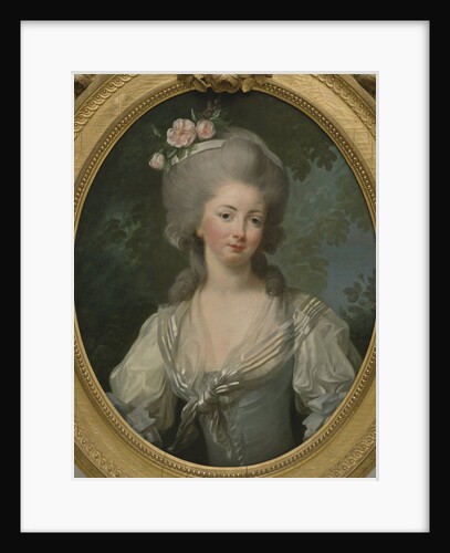 Portrait of Ernestine-Frédérique, Princess de Croy by Anonymous
