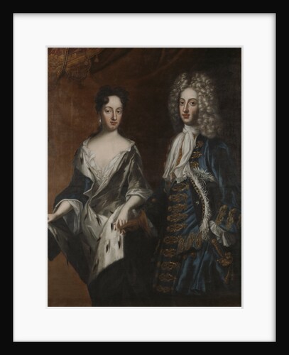 Frederick IV, Duke of Holstein-Gottorp and Duchess Hedvig Sophia, 1700 by Anonymous