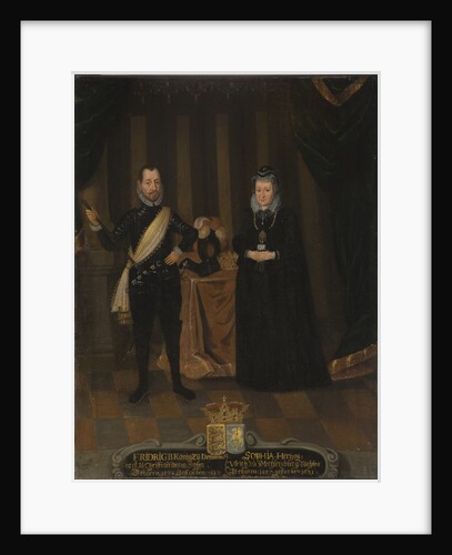 King Frederick II of Denmark and Queen Sophie of Denmark by Anonymous