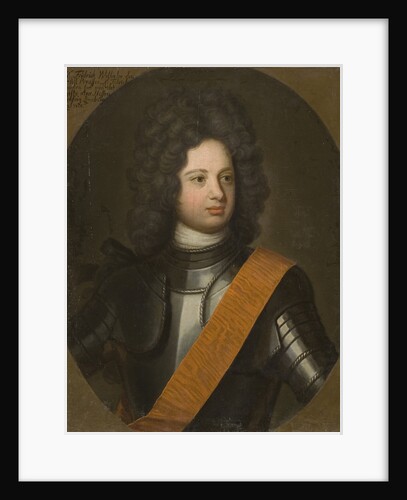 Portrait of Frederick William I, King in Prussia, Early 18th cen by Anonymous