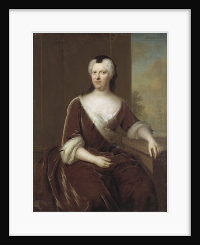 Portrait of Margravine Albertina Frederica of Baden-Durlach by Anonymous