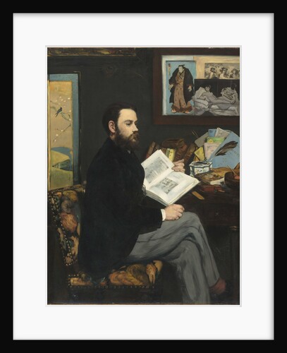 Portrait of Émile Zola, 1868 by Anonymous