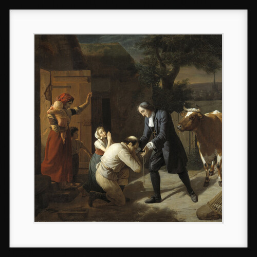 Fénélon returns a Stolen Cow to a Peasant by Anonymous