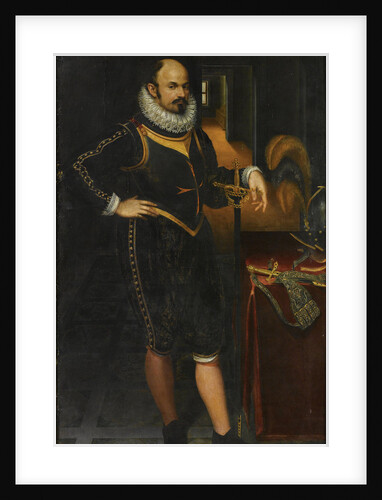 Portrait of a Gentleman in Armor, 1581 by Anonymous