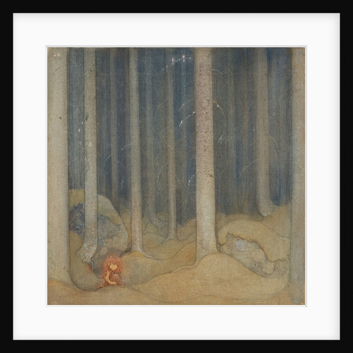 Humpe in the enchanted forest (Humpe i trollskogen), 1913 by Anonymous