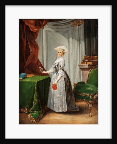 Portrait of Jeanne-Sophie de Vignerot du Plessis, Comtesse dEgmonte by Anonymous