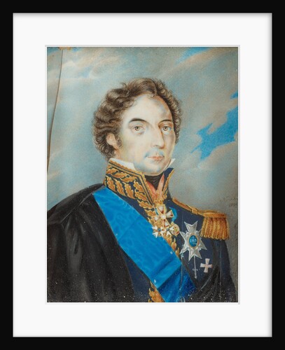 Portrait of Charles XIV John, King of Sweden, 1829 by Anonymous