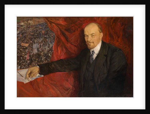 Lenin and Manifestation, 1919 by Anonymous