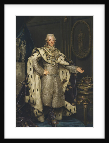 Portrait of King Gustav III of Sweden, 1777 by Anonymous